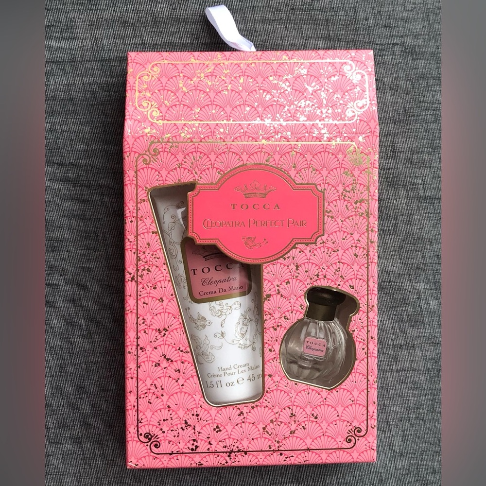 NEW Tocca Cleopatra Perfect Pairs Eau de Parfum & Hand Cream Set